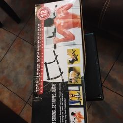 Total Upper Body Workout Bar Brand New In Box 10 Doll 