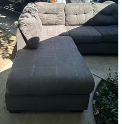 Ok please be serious about your offer two pice couches in good shape look at photos closely taking offers