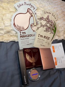 Bundle of makeup and skincare