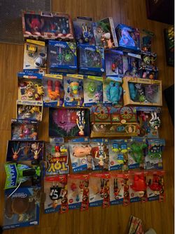 Disney Pixar figures