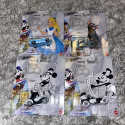 Disney 100 Hot Wheels Bundle