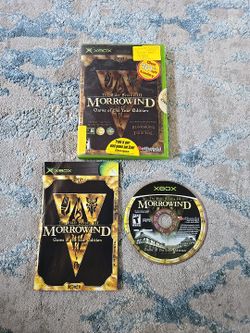 Og XBOX MARROW WIND GAME OF THE YEAR EDITION 