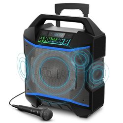 Ion Block Rocker Portable Bluetooth Speaker