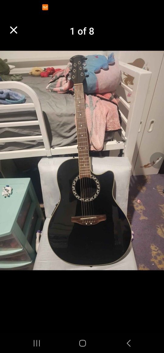 Ovation Applause Ae277 Electric Acoustic Guitar