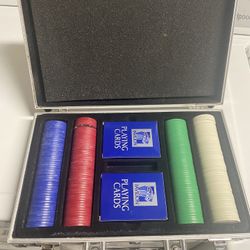 Poker Cards And Chips