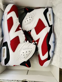 Size 14 Retro Air Jordan 6 (Carmine) 2021 Brand New