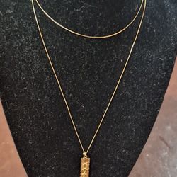 14k Gold Con Dije