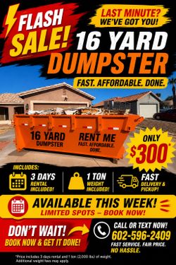 Drywall Dumpster