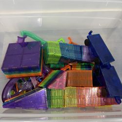 Magnetic Tiles Kids Construction 