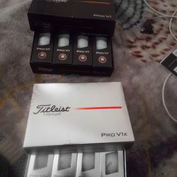 Titleist pro V1&x golfballs