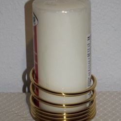 PartyLite Brass Spiral Holder