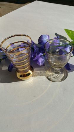 Tonsssss of vintage shot and cordial glasses