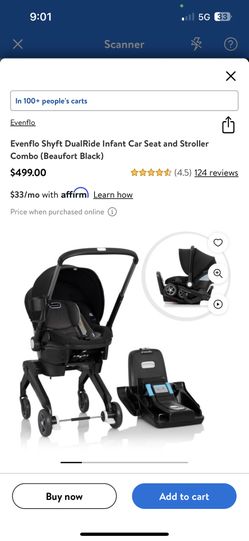 Evenflo Shyft DualRide Infant Car Seat & Stroller Combo - Black for Sale in  Los Angeles, CA - OfferUp