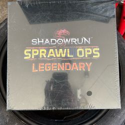 Shadowrun Sprawl Ops Legendary Game