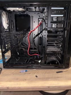 Black pc case