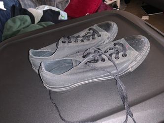 Mens Black Converse Sz 9