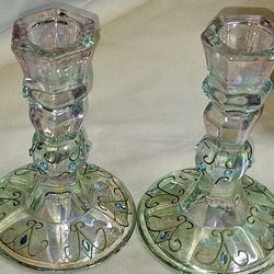 Set Of Two PartyLite Candle Holders L5V021