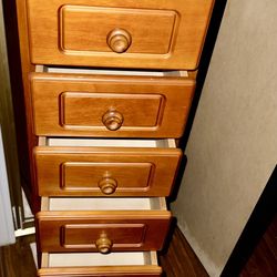 Beautiful  Wood Lingerie Chest Of 9 Drawers 