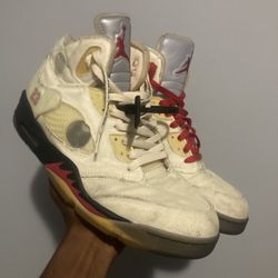 Jordan 5 Off White Sail