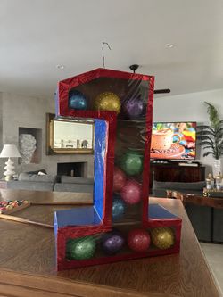 # 1 piñata With Balls Inside