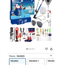 Fishing Advent Calendar 2025 for Men