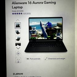 SEALED: Alienware 16 Aurora I9 Series 2 •32GB •1TB•RTX 5060