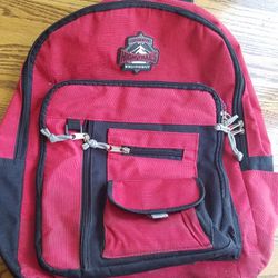 High Trails red Backpack