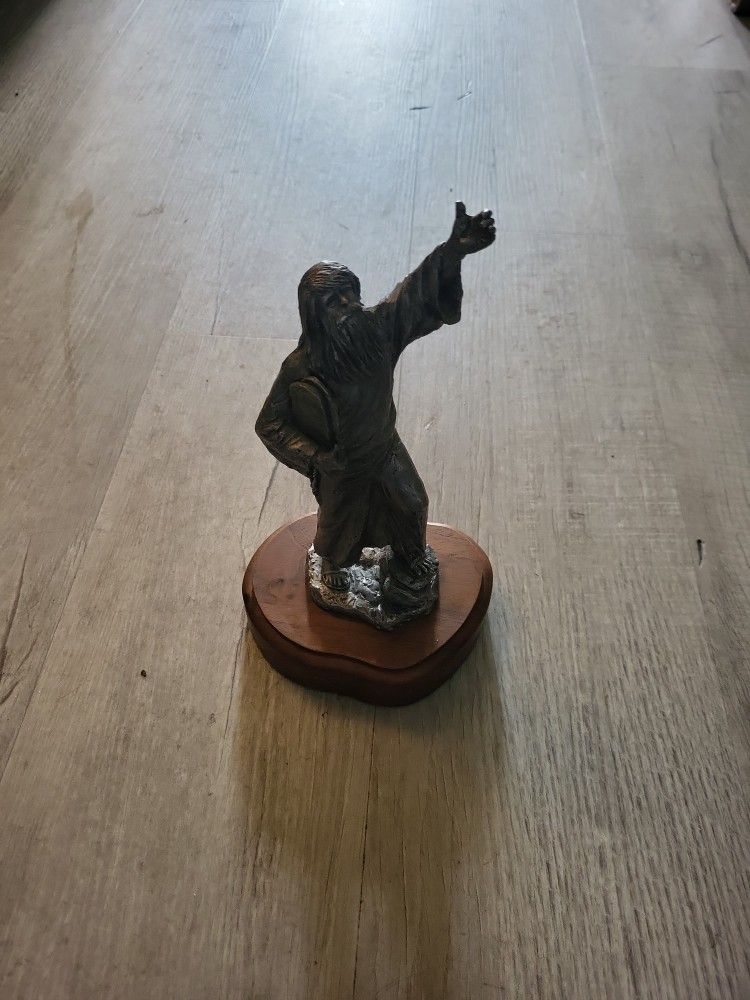 Pewter Moses Statue