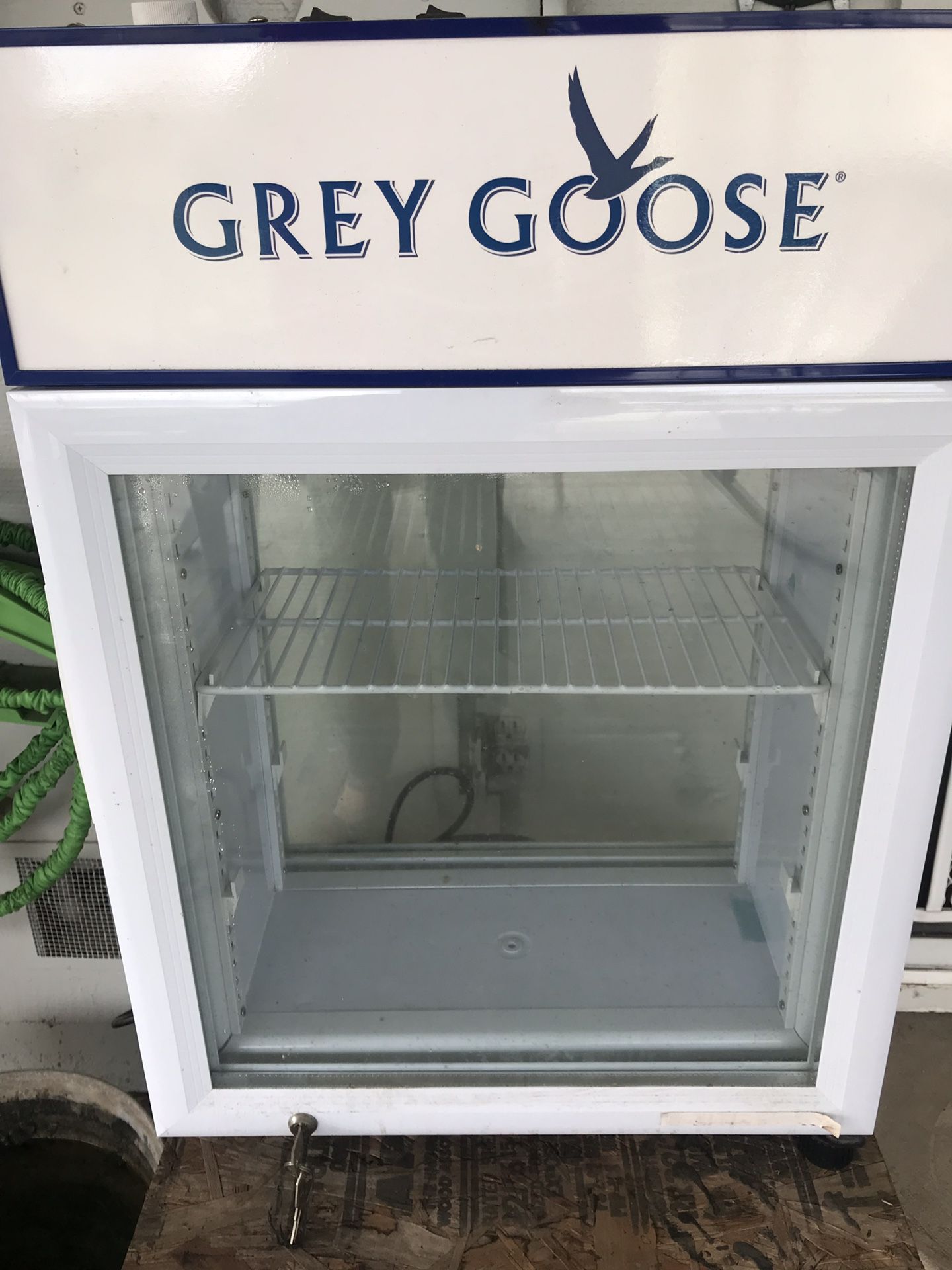 Grey Goose mini Fridge