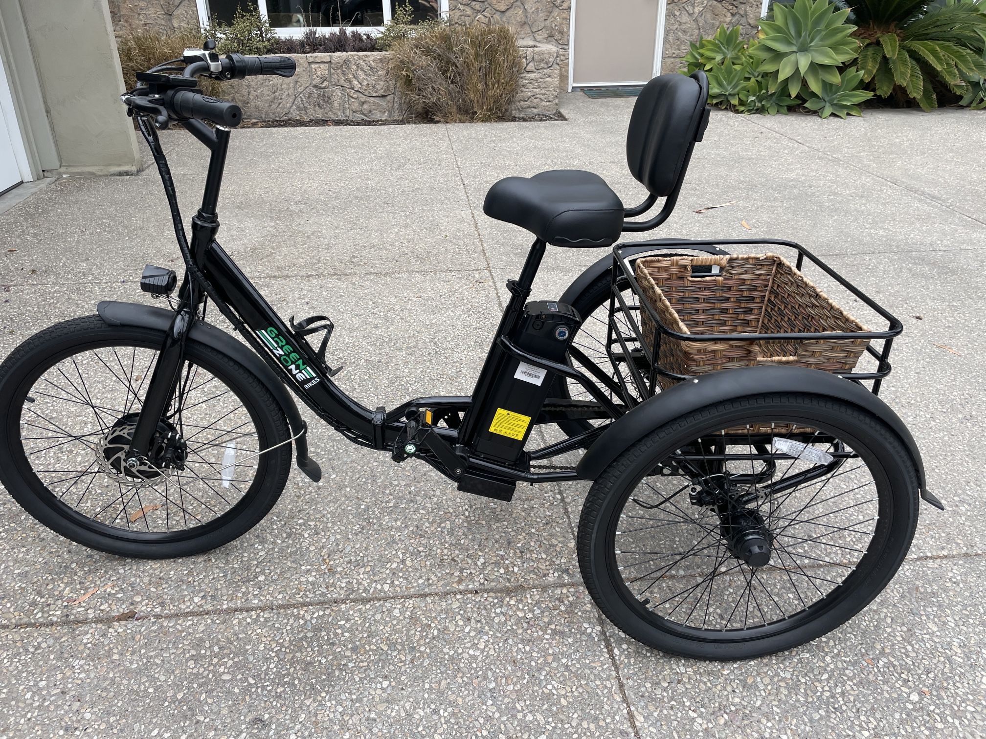 Green Zone Electric Trike Bicycle