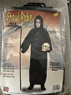 Child Ghoul Robe Costume