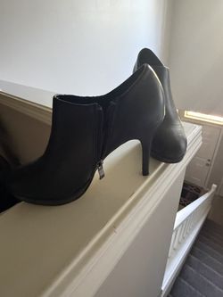 Black Platform High Heels