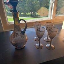 Antique Decanter set