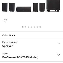 Definitive Technology ProCinema 6D - Compact 5.1 Channel Home Theater Speaker System