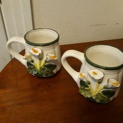 KMC Calla Lily Cups, Set Of 2