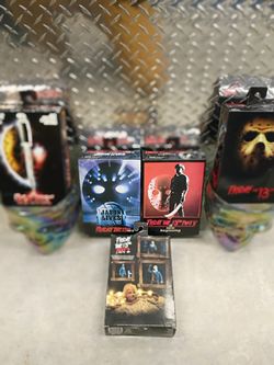 FRIDAY 13TH LOT FIGURES.