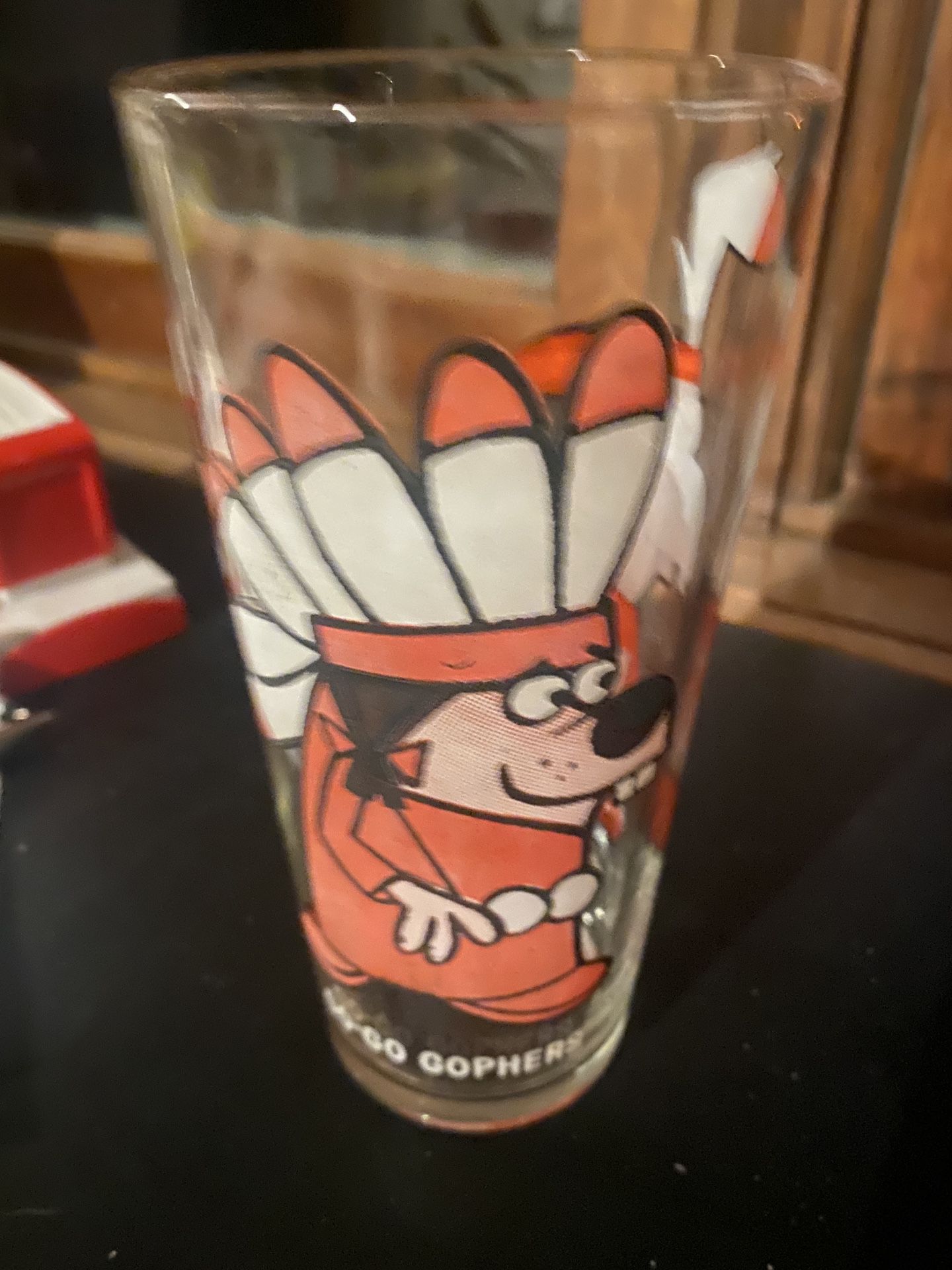 Vintage  cartoon  Glassware In