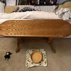 Clawfoot Style Long Table 