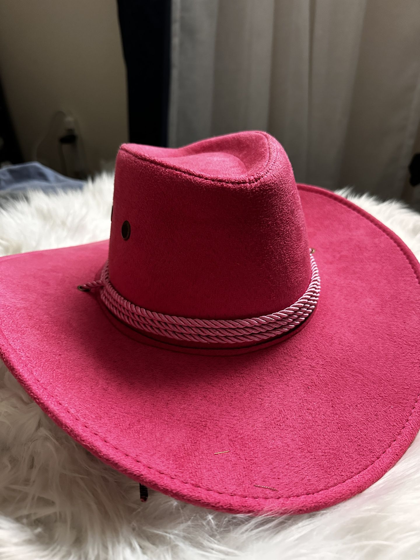 Pink Fashion Nova Cowboy Hat
