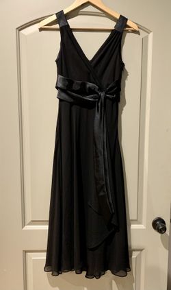 Evan-Picone Black Party Dress
