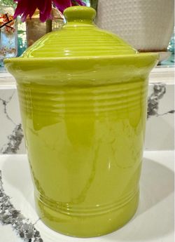 Fiestaware Lemongrass Canister