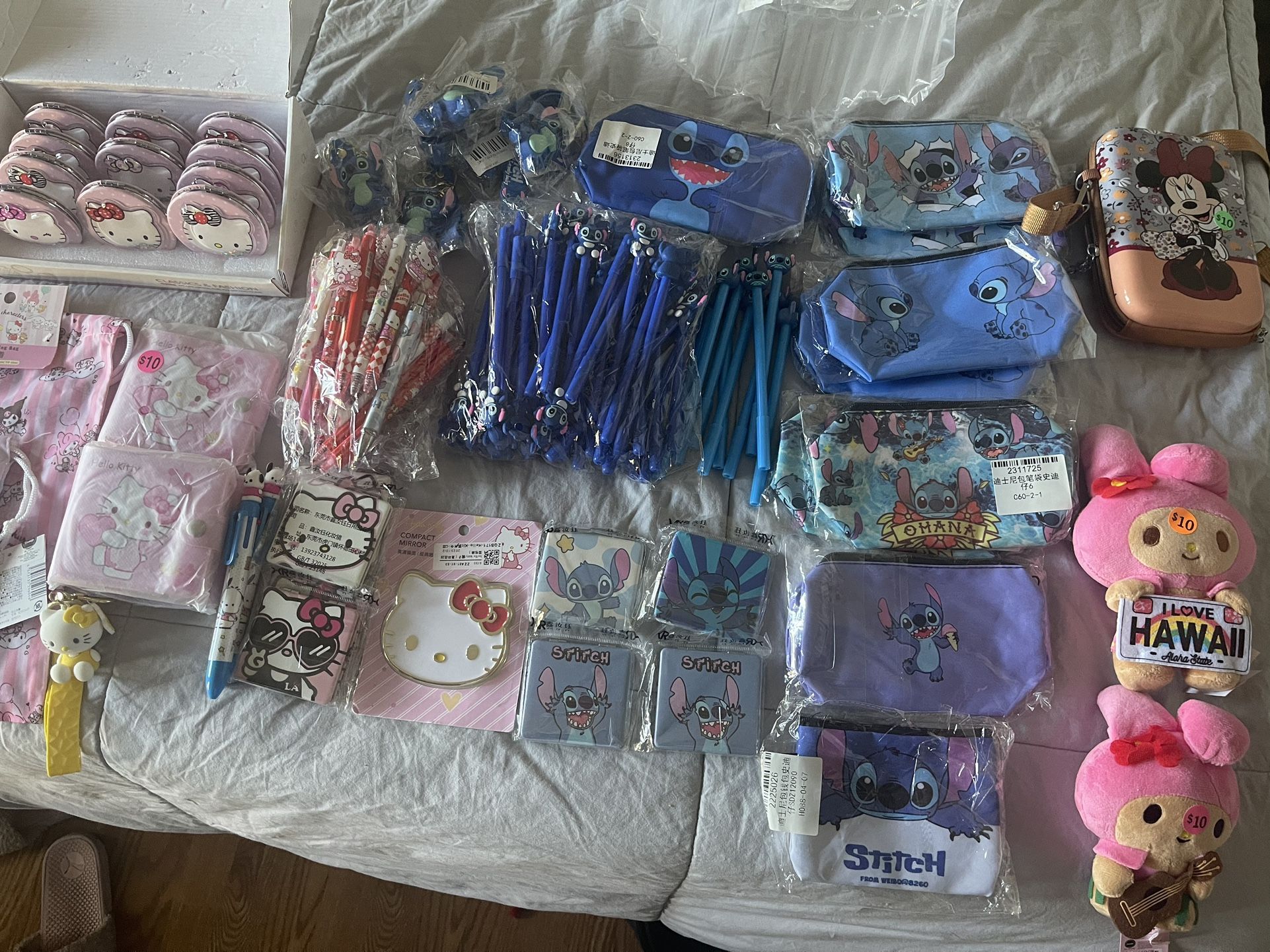 Sanrio Disney And Stitch Items