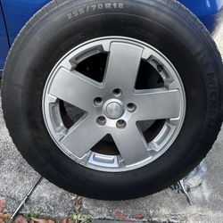 Wheels Tires Jeep Wrangler 255/70/18