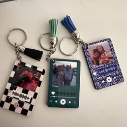 Custom Spotify Keychains