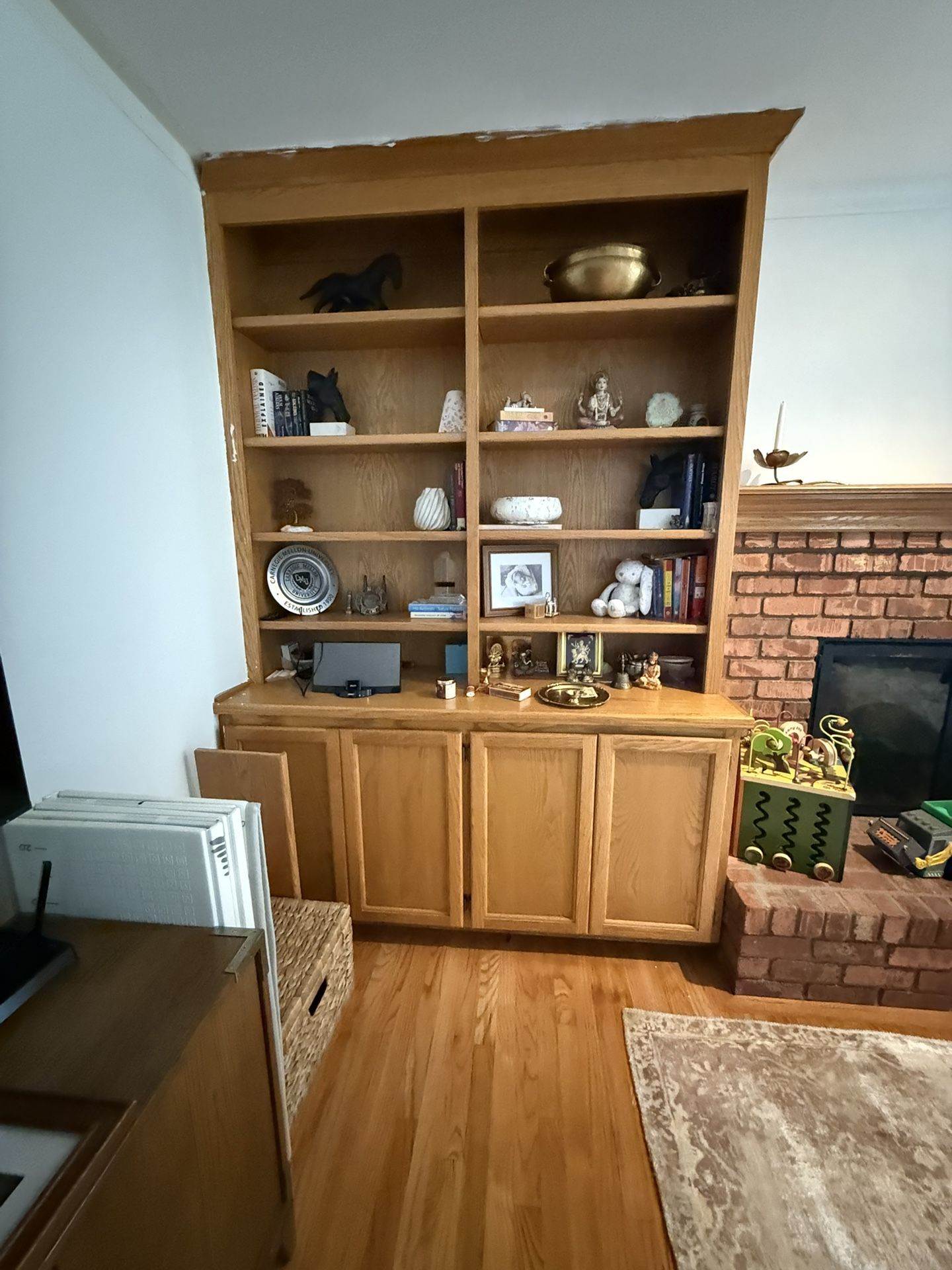 Oak Book Shelf