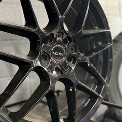 20” Gloss Black Motiv Wheels – Sport Multi-Spoke 🔥