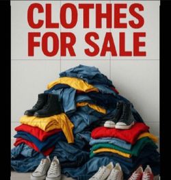 ✨ MASSIVE CLOTHING & SHOE SALE, Women • Men • Kids •
👚👞 Hundreds of quality items available!