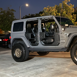 Off-road Jeep doors