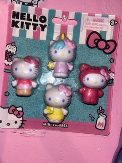 Hello kitty mini figures