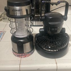 Lantern And Fan For Camping 